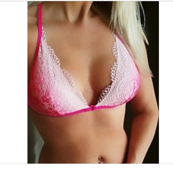 Victoria  Secret Floral Ombre Lace Bra NWT - Picture 3 of 5